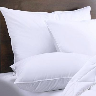 100% Baumwolle Weiß gesundes Hotel Schlafkissen für Wohnung / Krankenhaus