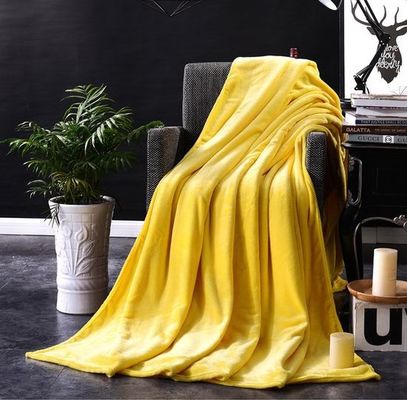 Weicher 100% Polyester Massivfarbiger Mikrofaser Fleece Babydekette